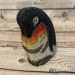 💋Emperor Penguin Crystal Clutch Purse 🔥